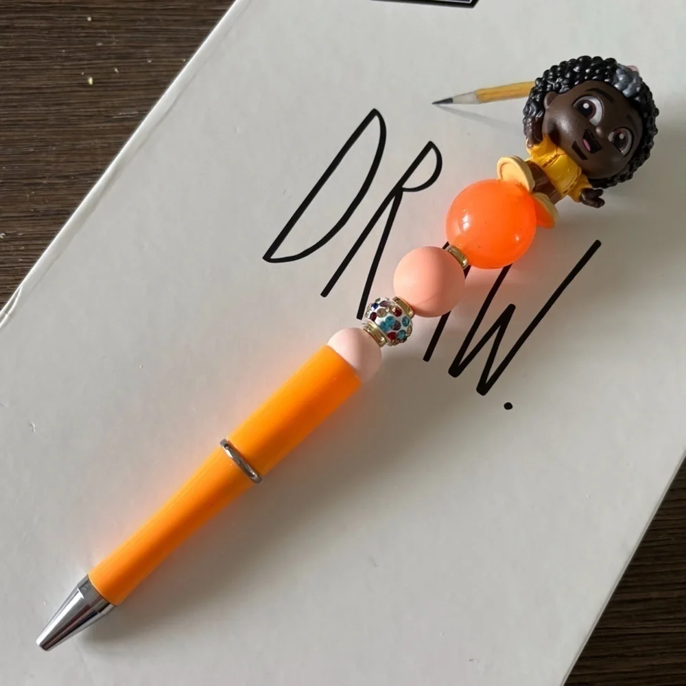 Disney Doorables: Encanto: Felix Madrigal handmade beaded pen